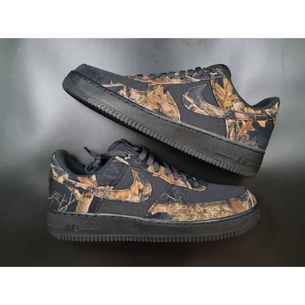 Nike Air Force 1 Low Realtree Black Camo. SIZE 11 - IH1221-001
